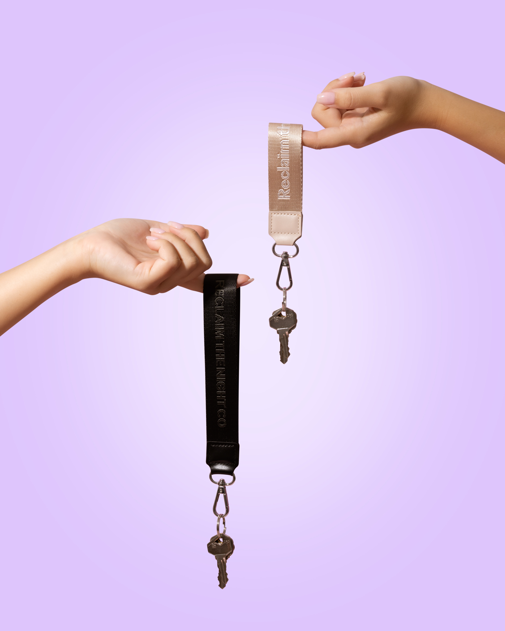 Reclaim the night co Key strap - Nude