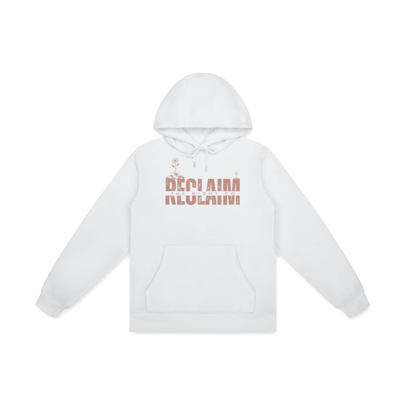 Reclaim The Night Co, Unisex, 'Rebuilt' 100% Cotton Hoodie