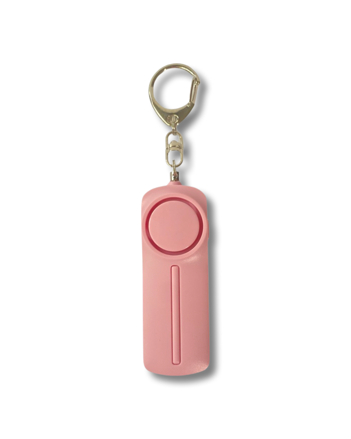 Personal Safety Keychain 130db alarm, Baby Pink, LED torch
