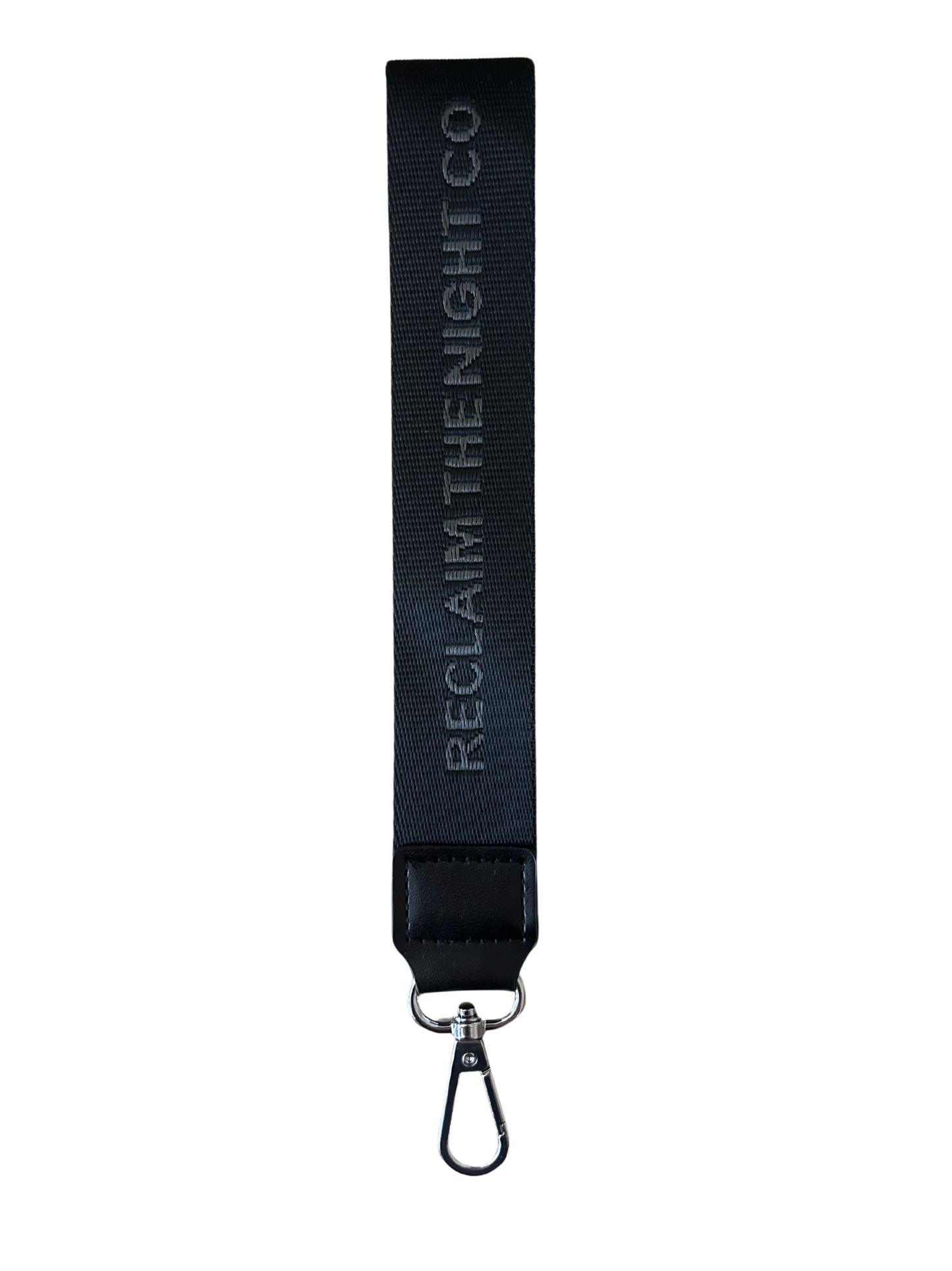 Reclaim the night co Key strap - Black