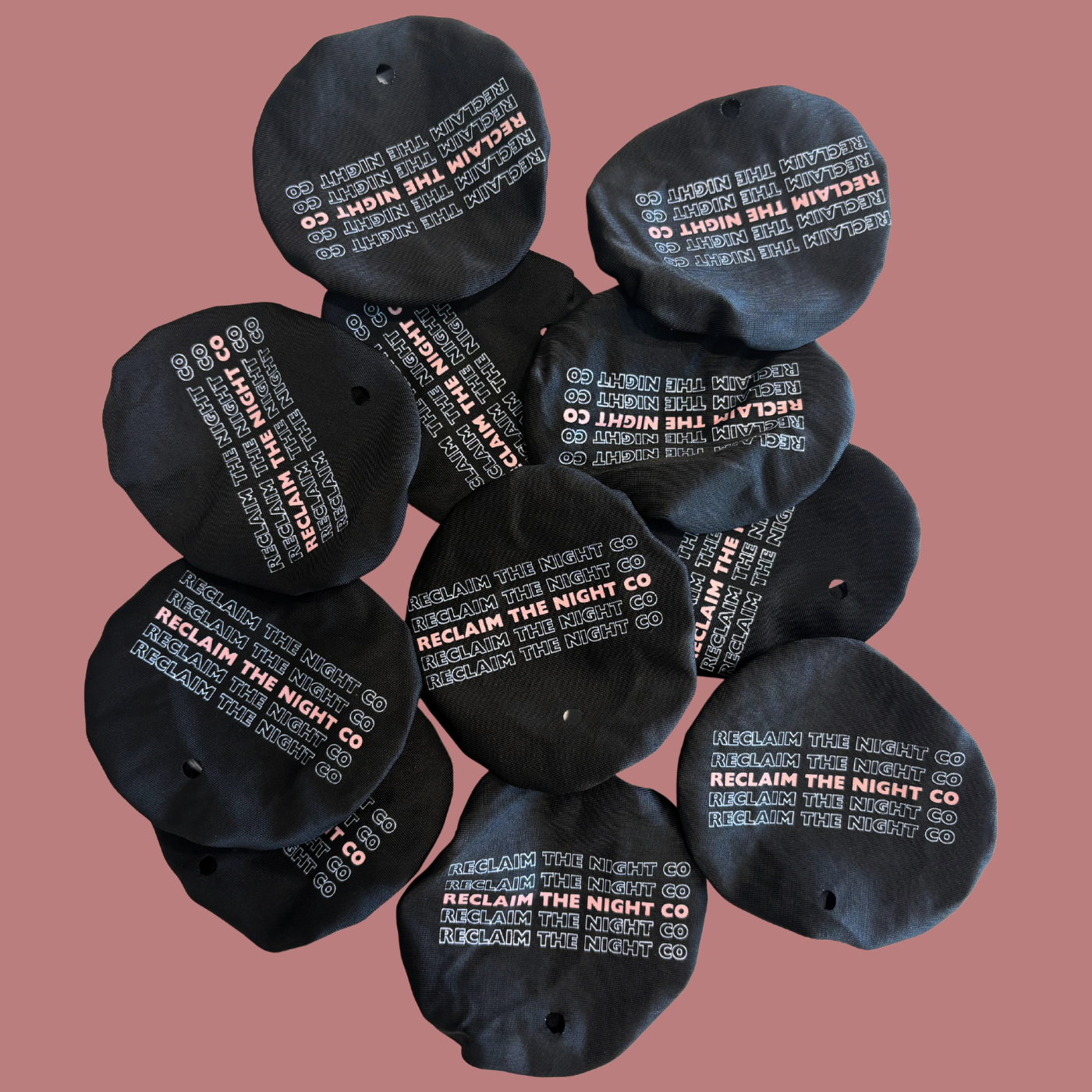 Drink cover, Reusable, Fabric, Washable - 3 and 5 packs